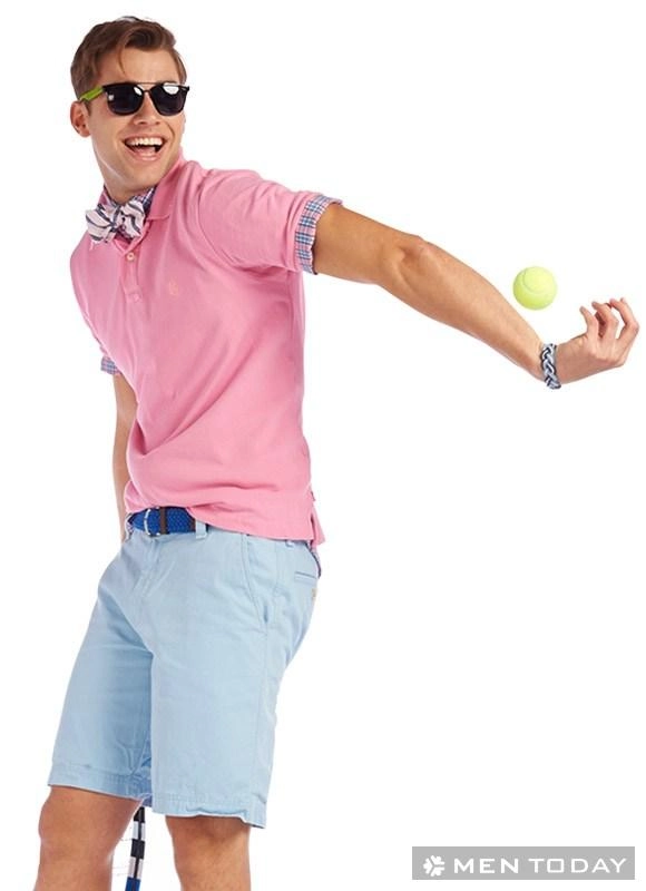 Sành điệu với trang phục sắc màu cho chàng golfer - 4