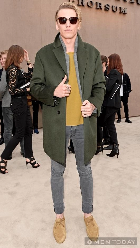 Sao nam hội ngộ tại show diễn burberry nam thu đông 2014 - 4