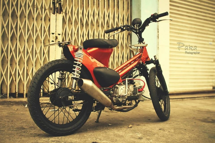 Siêu cub độ phong cách bobber - 7