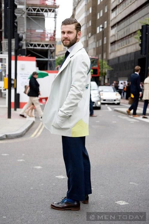 Street style các quý ông london đầu tháng 7 - 11