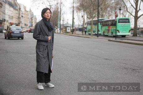 Street style các quý ông new york paris đầu tháng 3 - 22