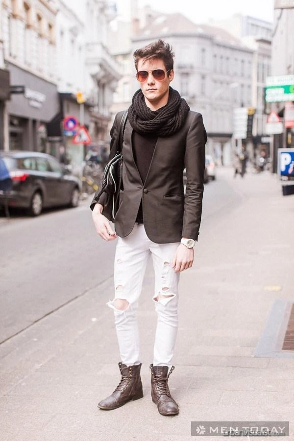 Street style cho các chàng những ngày cuối mùa - 2