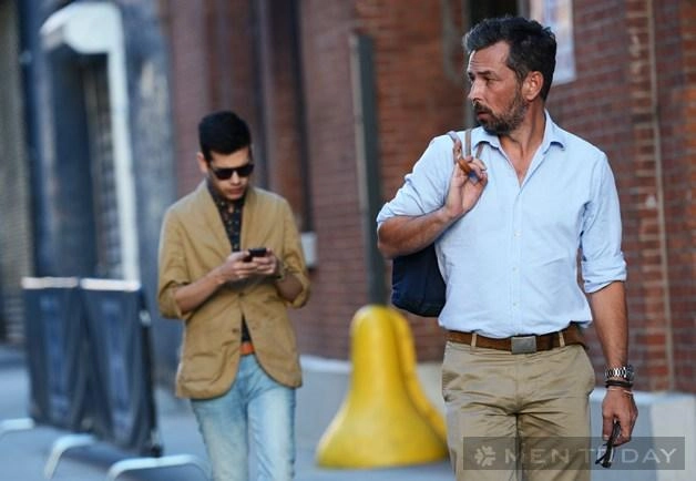 Street style của các quý ông tại new york fashion week 2014 - 27