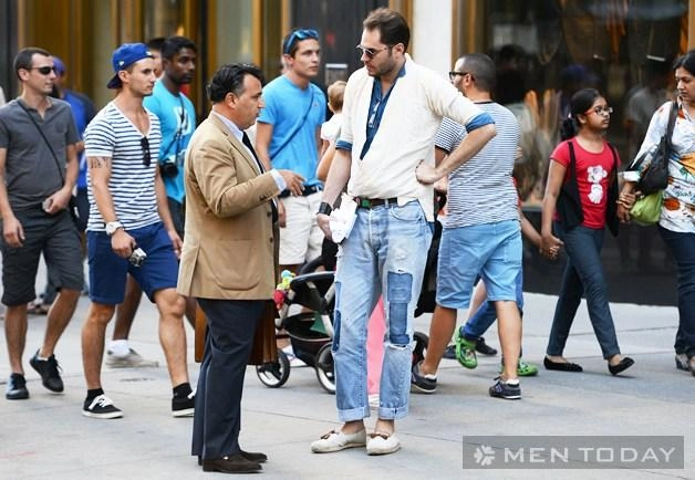 Street style của các quý ông tại new york fashion week 2014 - 43
