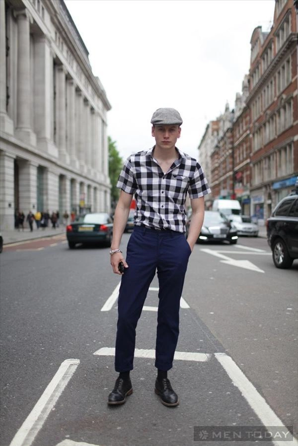 Street style quý ông bên lề tuần lễ thời trang xuân hè 2014 london p2 - 22