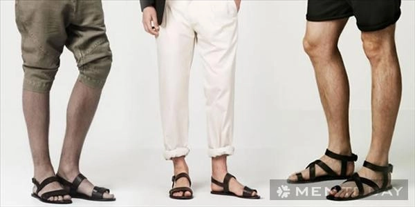 Sử dụng sandal nam mùa hè đúng cách - 1