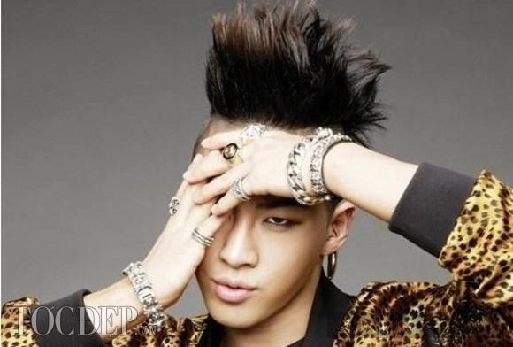 Taeyang big bang và những kiểu tóc không đụng hàng - 5