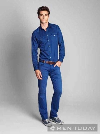 Tham khảo cách mix đồ nam với quần jeans từ bst mavi - 7