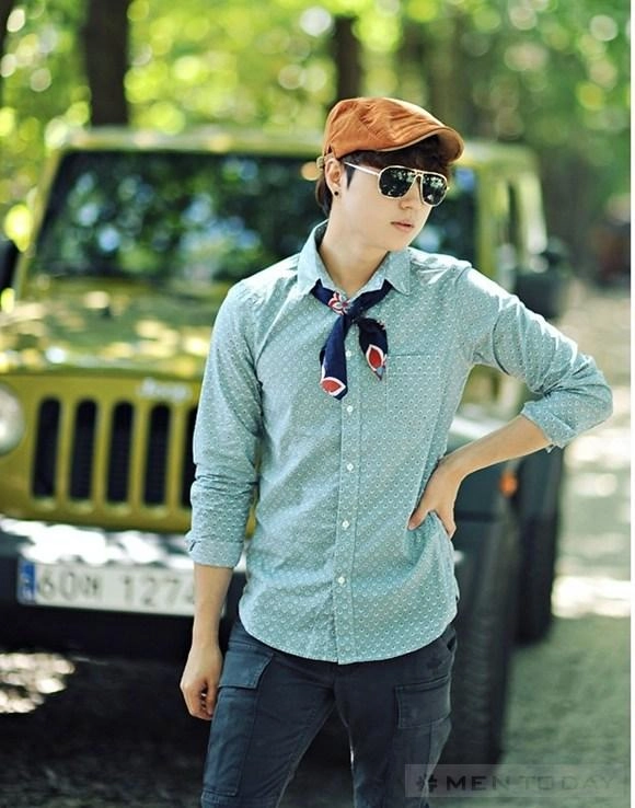 Thắt khăn lịch lãm và style cho teen boy - 3