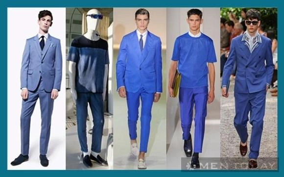 Thời trang nam xuân hè 2013 cuộc đổ bộ của sắc xanh - 3