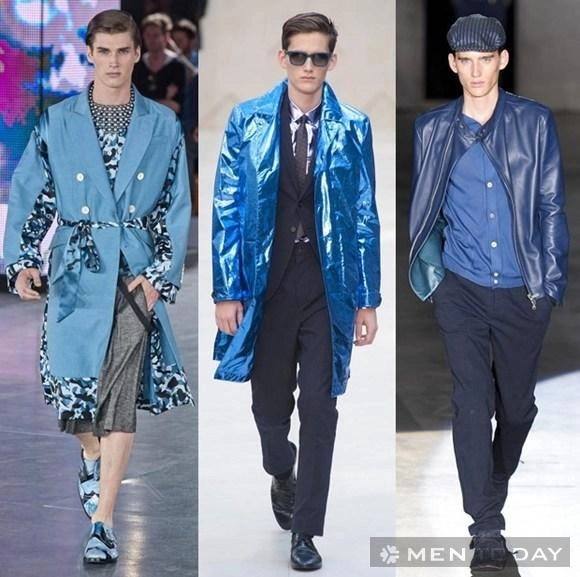 Thời trang nam xuân hè 2013 cuộc đổ bộ của sắc xanh - 7