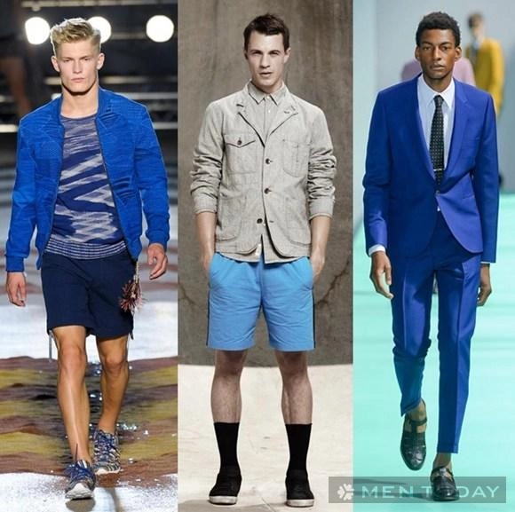 Thời trang nam xuân hè 2013 cuộc đổ bộ của sắc xanh - 13
