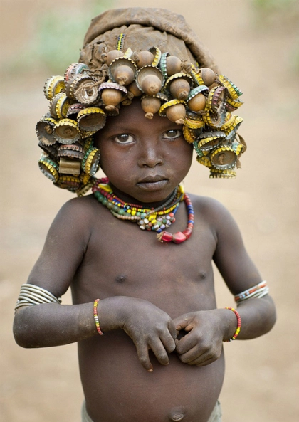 Thời trang tái chế ấn tượng của bộ lạc ở ethiopia - 7