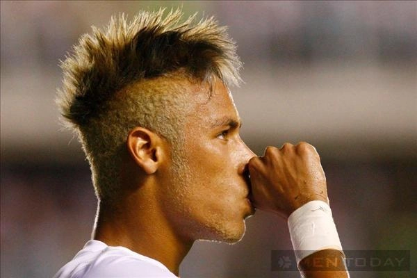 Thời trang tóc sành điệu của neymar - 5