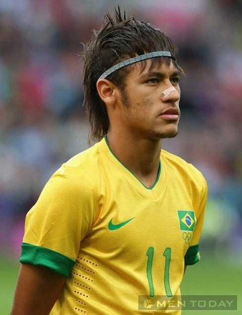 Thời trang tóc sành điệu của neymar - 11