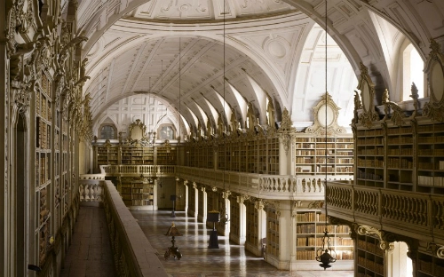Thư viện cung điện mafra - 2