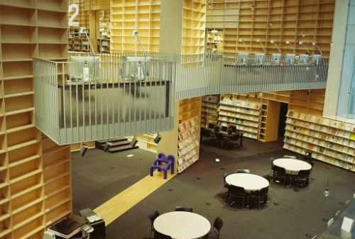 Thư viện đại học nghệ thuật musashino - 3