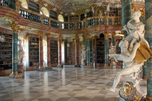 Thư viện nhà dòng wiblingen - 5
