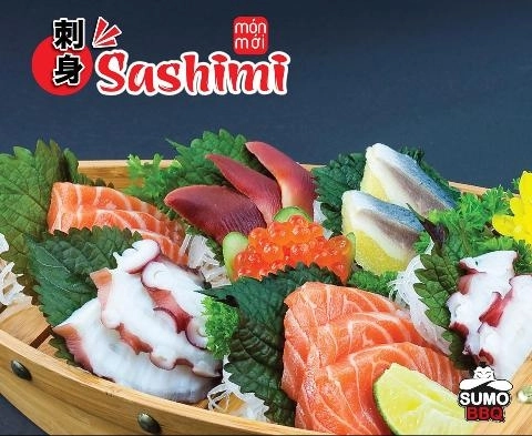 Thưởng thức sashimi tại sumobbq - 2