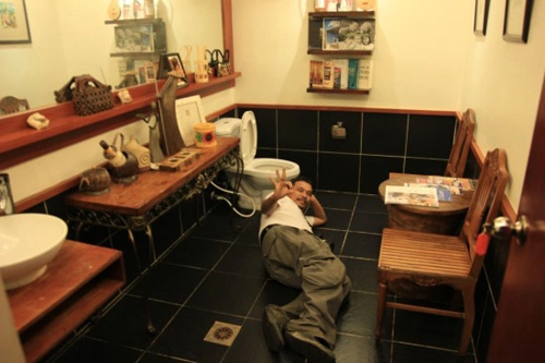 Toilet công cộng sạch như khách sạn 5 sao ở philippines - 2