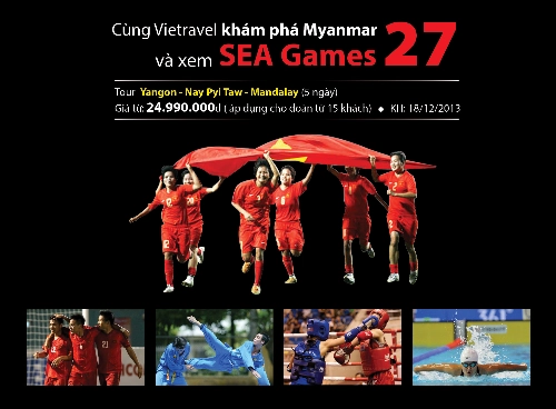 Tour khám phá myanmar kết hợp xem sea games 27 - 1