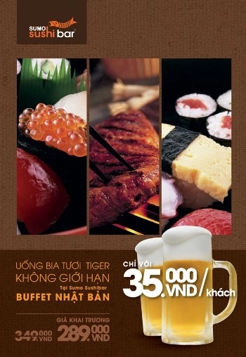 Trải nghiệm buffet nhật bản với sumo sushibar - 3