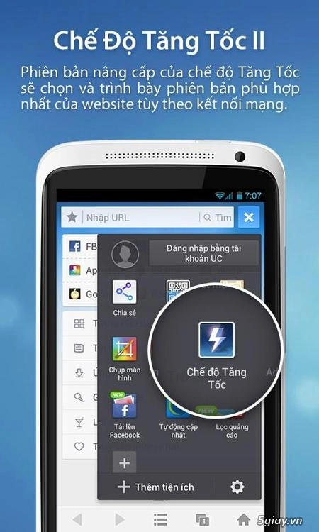 Uc browser - lướt web nhanh và mượt k nhắn tin kích hoạt sms - 2