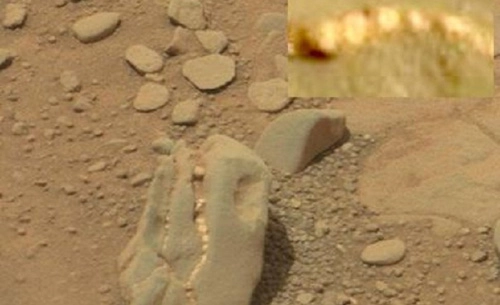 Vật thể hình sọ khủng long trên sao hỏa - 1
