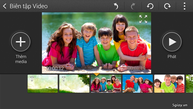Video editor trên samsung galaxy note 4 - 8
