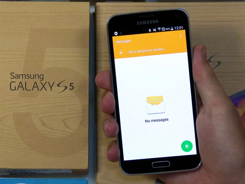 video samsung galaxy s5 chạy android l với touchwizui mới - 1