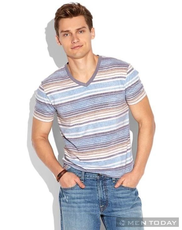 Vladimir ivanov trẻ trung với thời trang của lucky brand - 6