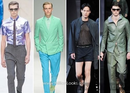 Xu hướng sắc màu và họa tiết thời trang nam giới xuân hè 2013 - 5