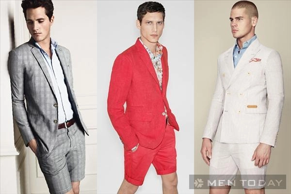 Xu hướng suit cộc cho phái mạnh mùa xuân hè 2014 - 4