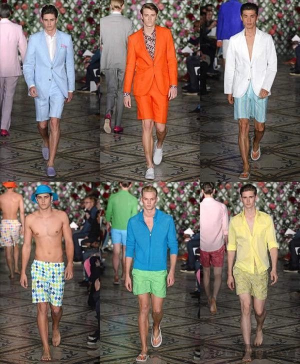 Xu hướng thời trang nam mùa hè 2013 short và short suit - 2