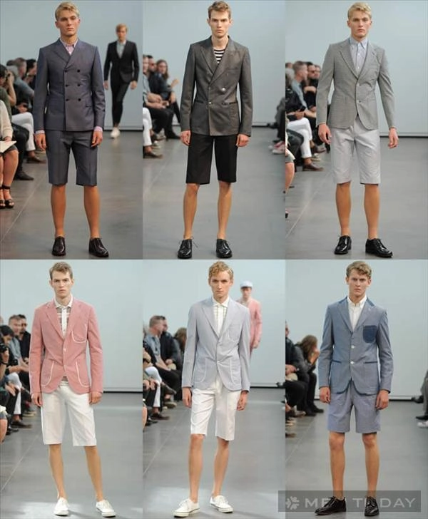 Xu hướng thời trang nam mùa hè 2013 short và short suit - 3