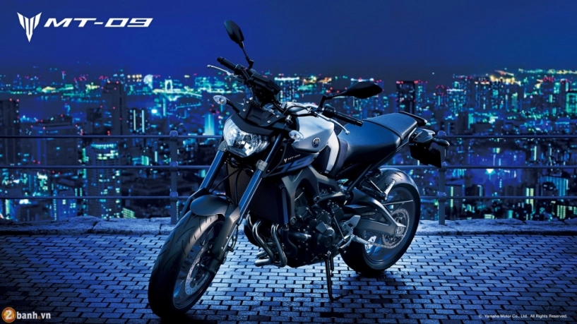 Yamaha mt-09 2016 ra mắt màu mới thể thao hơn - 2