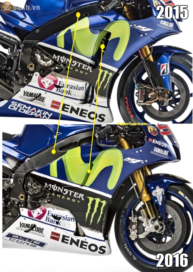 Yamaha yzr-m1 phiên bản mới chính thức ra mắt đường đua motogp 2016 - 6