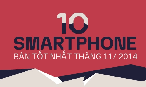 10 smartphone bán tốt nhất tháng 112014 - 1