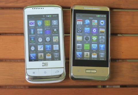 2 điện thoại 3d không kính giá rẻ so dáng - 2