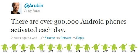 300000 điện thoại android được kích hoạt mỗi ngày - 1