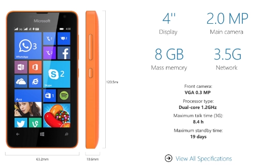 Ảnh microsoft lumia 430 - 7