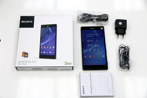 Ảnh mở hộp phablet sony xperia t2 ultra - 3