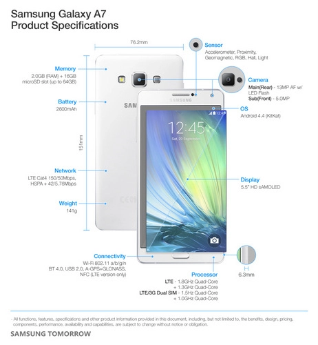 Ảnh samsung galaxy a7 - 8