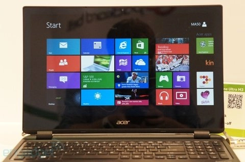 Ảnh thực tế acer aspire m3 touch - 2