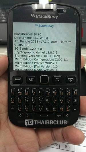 Ảnh thực tế blackberry bold 9720 - 1