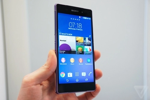 Ảnh thực tế điện thoại sony xperia z2 - 2