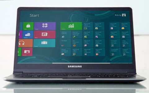 Ảnh thực tế hai laptop đầu tiên chạy windows 8 của samsung - 5