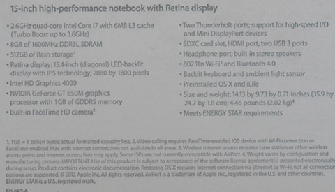 Ảnh thực tế macbook pro retina - 2
