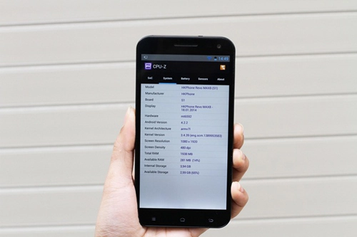 Ảnh thực tế smartphone 8 nhân revo max8 - 2
