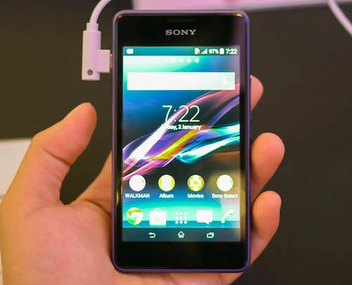 Ảnh thực tế sony xperia e1 - 1